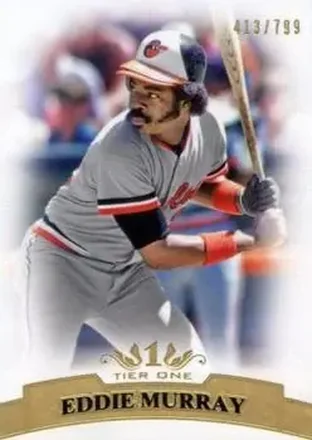 2011 Topps Tier One #33 - Eddie Murray - Baltimore Orioles