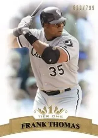 2011 Topps Tier One #35 - Frank Thomas - Chicago White Sox