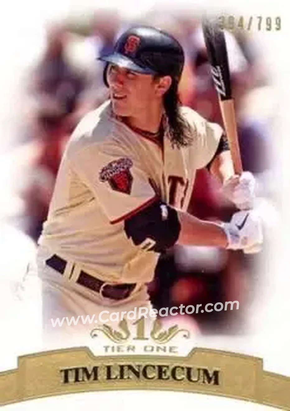2011 Topps Tier One #49 - Tim Lincecum - San Francisco Giants - Front