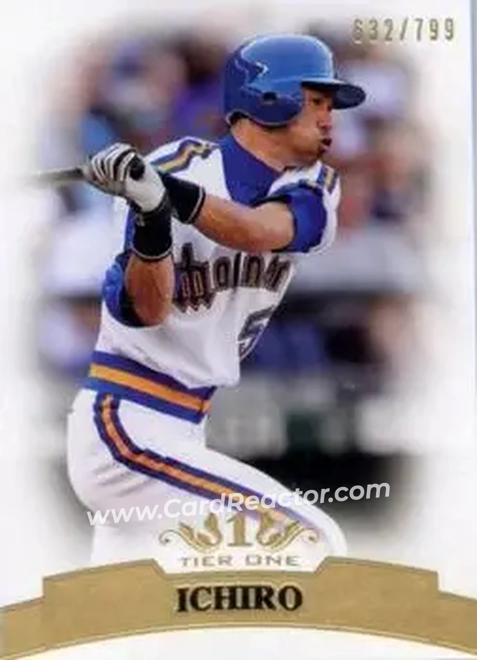 2011 Topps Tier One #51 - Ichiro - Seattle Mariners - Front