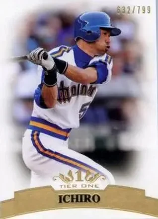 2011 Topps Tier One #51 - Ichiro - Seattle Mariners