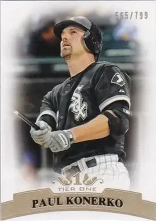 2011 Topps Tier One #57 - Paul Konerko - Chicago White Sox