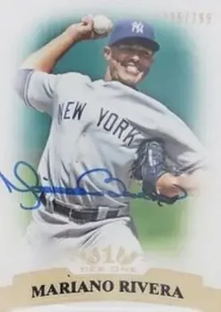 2011 Topps Tier One #63 - Mariano Rivera - New York Yankees