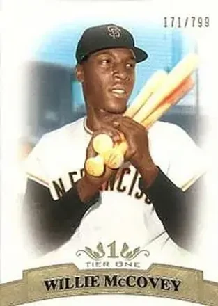 2011 Topps Tier One #65 - Willie McCovey - San Francisco Giants