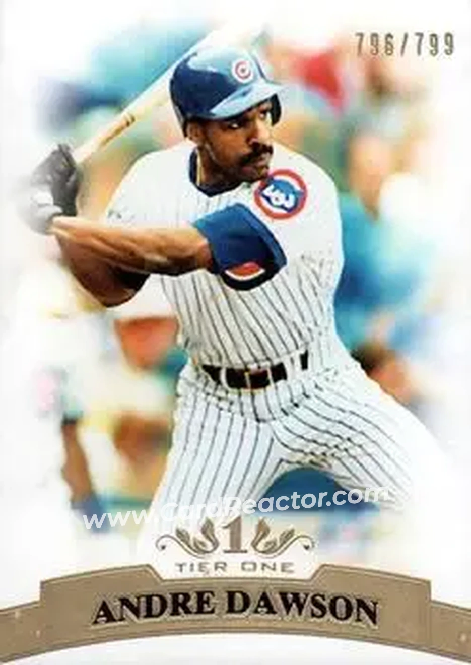 2011 Topps Tier One #68 - Andre Dawson - Chicago Cubs - Front