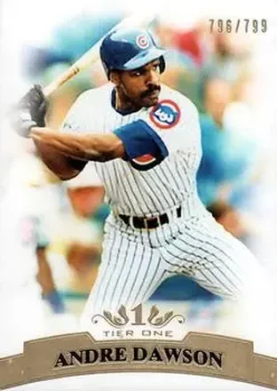 2011 Topps Tier One #68 - Andre Dawson - Chicago Cubs