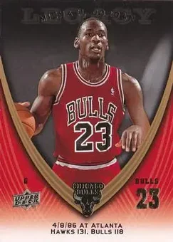 2008-09 Upper Deck Michael Jordan Legacy Collection #98 - Michael Jordan - Chicago Bulls