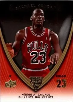 2008-09 Upper Deck Michael Jordan Legacy Collection #99 - Michael Jordan - Chicago Bulls