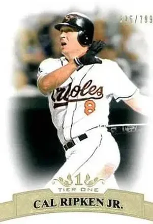 2011 Topps Tier One #80 - Cal Ripken - Baltimore Orioles
