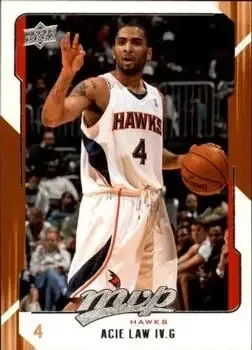 2008-09 Upper Deck MVP #3 Acie Law