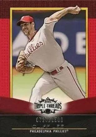 2011 Topps Triple Threads #6 - Cliff Lee - Philadelphia Phillies