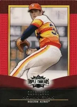 2011 Topps Triple Threads #10 - Nolan Ryan - Houston Astros