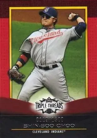 2011 Topps Triple Threads #12 - Shin-Soo Choo - Cleveland Indians