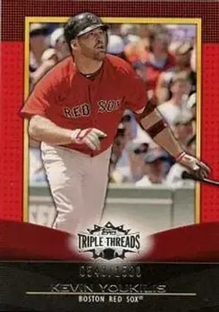 2011 Topps Triple Threads #22 - Kevin Youkilis - Boston Red Sox