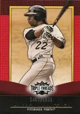 2011 Topps Triple Threads #29 - Andrew McCutchen - Pittsburgh Pirates