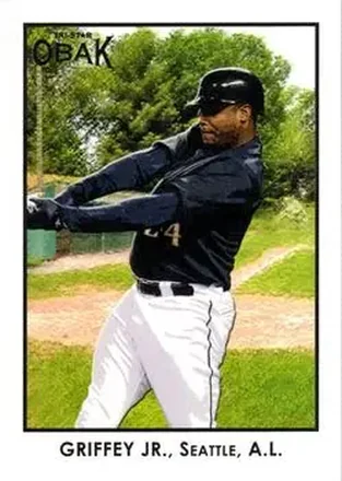2011 TriStar Obak #1 - Ken Griffey Jr. - Seattle Mariners