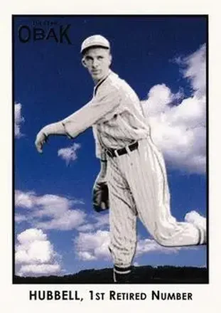2011 TriStar Obak #6 - Carl Hubbell - New York Giants