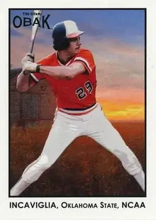 2011 TriStar Obak #7 - Pete Incaviglia - Oklahoma State Cowboys