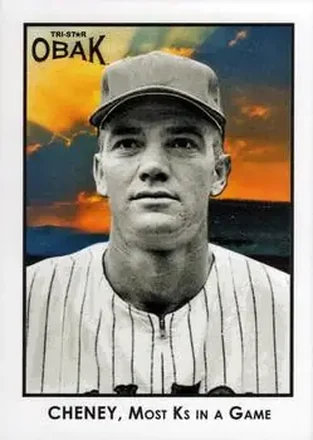 2011 TriStar Obak #11 - Tom Cheney - Washington Senators