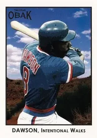 2011 TriStar Obak #12 - Andre Dawson - Chicago Cubs
