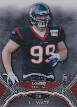 2011 Bowman Sterling #3 J.J. Watt
