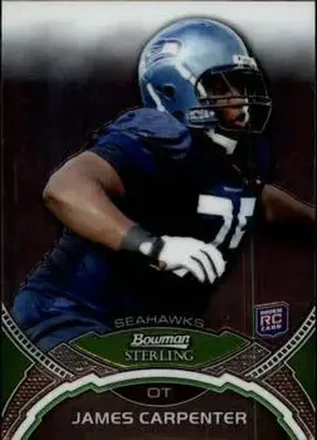 2011 Bowman Sterling #7 James Carpenter