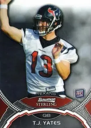 2011 Bowman Sterling #25 T.J. Yates