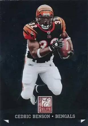 2011 Donruss Elite #21 - Cedric Benson - Cincinnati Bengals