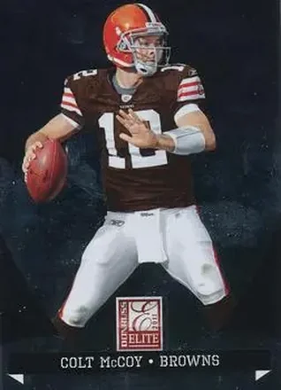 2011 Donruss Elite #23 - Colt McCoy - Cleveland Browns