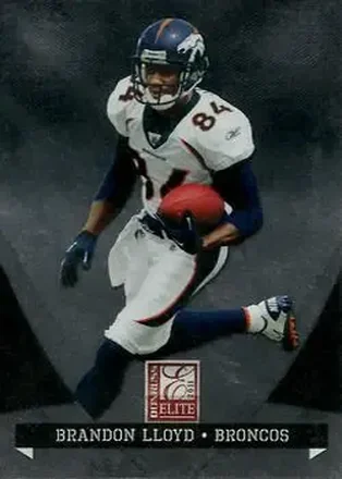 2011 Donruss Elite #30 - Brandon Lloyd - Denver Broncos