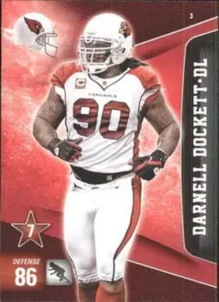 2011 Panini Adrenalyn XL #3 Darnell Dockett