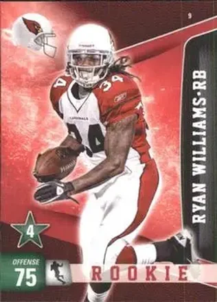 2011 Panini Adrenalyn XL #9 Ryan Williams