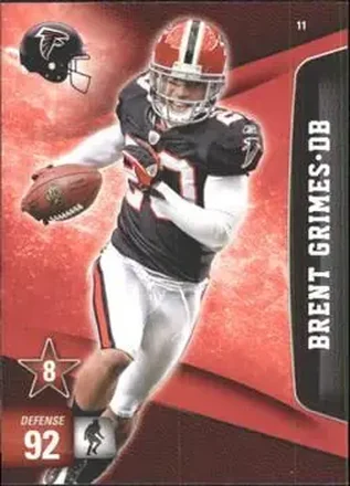 2011 Panini Adrenalyn XL #11 Brent Grimes