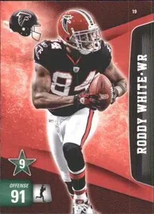 2011 Panini Adrenalyn XL #19 - Roddy White - Atlanta Falcons