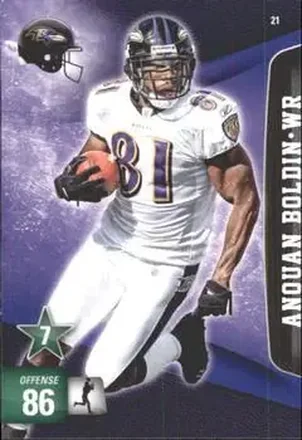 2011 Panini Adrenalyn XL #21 - Anquan Boldin - Baltimore Ravens