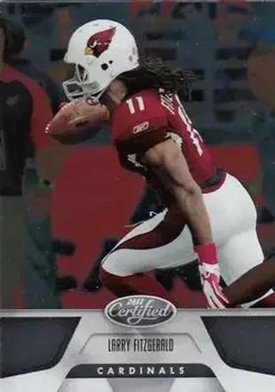 2011 Panini Certified #2 - Larry Fitzgerald - Arizona Cardinals