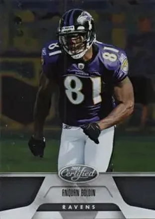 2011 Panini Certified #10 - Anquan Boldin - Baltimore Ravens