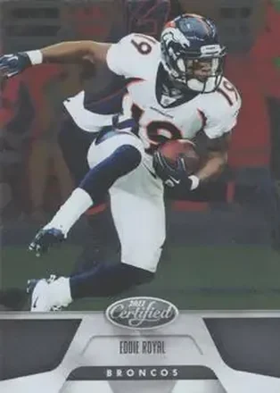 2011 Panini Certified #44 - Eddie Royal - Denver Broncos