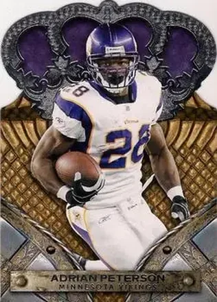 2011 Panini Crown Royale #2 - Adrian Peterson - Minnesota Vikings