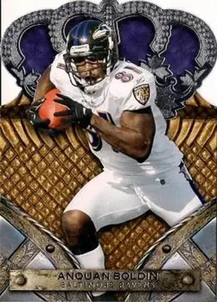 2011 Panini Crown Royale #5 - Anquan Boldin - Baltimore Ravens