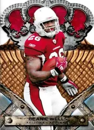 2011 Panini Crown Royale #8 - Beanie Wells - Arizona Cardinals
