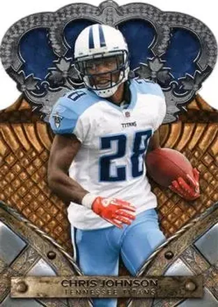 2011 Panini Crown Royale #18 - Chris Johnson - Tennessee Titans