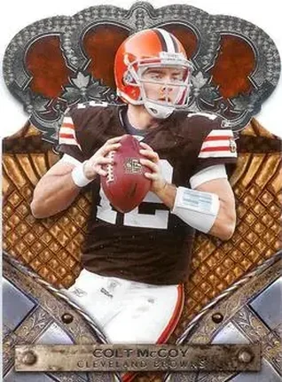 2011 Panini Crown Royale #19 - Colt McCoy - Cleveland Browns