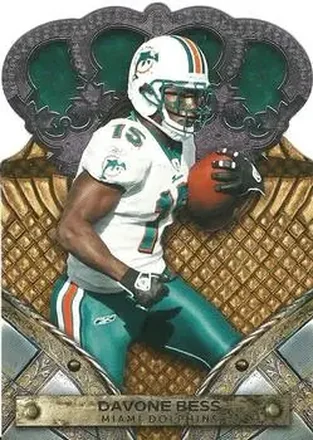 2011 Panini Crown Royale #24 - Davone Bess - Miami Dolphins
