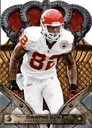 2011 Panini Crown Royale #30 - Dwayne Bowe - Kansas City Chiefs