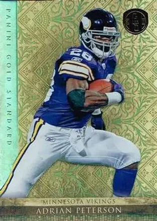 2011 Panini Gold Standard #3 - Adrian Peterson - Minnesota Vikings