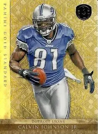 2011 Panini Gold Standard #20 - Calvin Johnson - Detroit Lions