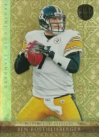 2011 Panini Gold Standard #28 - Ben Roethlisberger - Pittsburgh Steelers