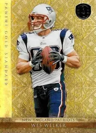 2011 Panini Gold Standard #34 - Wes Welker - New England Patriots
