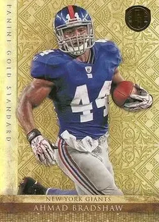2011 Panini Gold Standard #56 - Ahmad Bradshaw - New York Giants